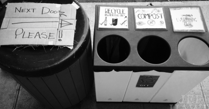 waste diversion bin
