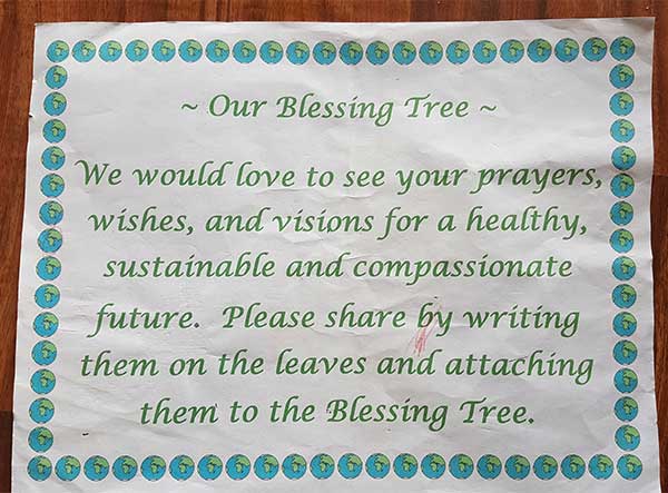 Blessing Tree instructions