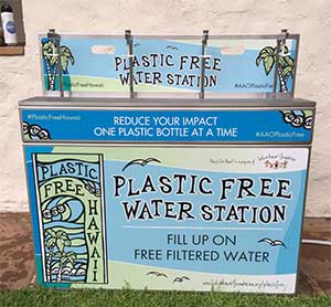 Plastic Free Hawaii water station