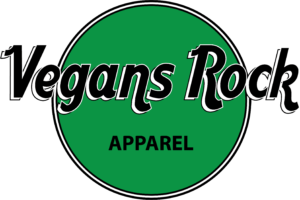 logo for vegans rock apparel